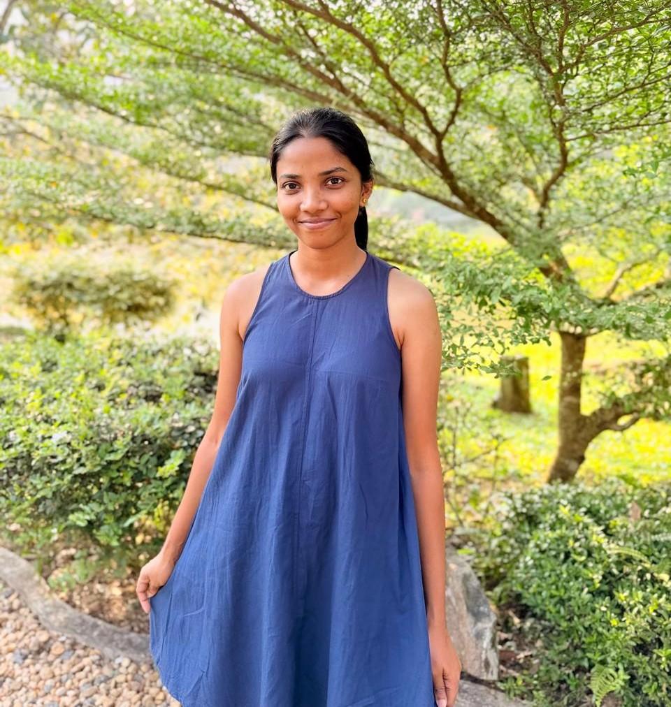 Rashmi Sandamini at Seethawaka Wet Zone Botanical Gardens